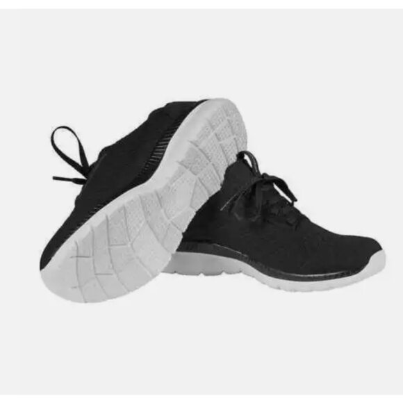 Skechers Ladies' Bountiful Sneaker Black Size 7 - Picture 3 of 5